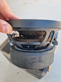 Subwoofer Ground Zero 8" Sound Quality 600W RMS 