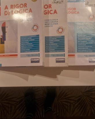 libro scolastico a rigor di logica