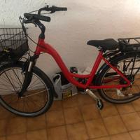 Bici elettrica da donna