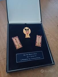 polizia Alamari fregio Astuccio per targhe