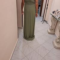 Vestito per cerimonia verde