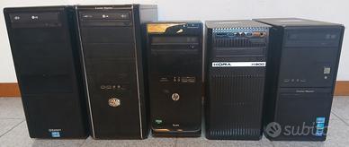 PC DA TAVOLO CON PROCESSORE  INTE i3 E INTEL i5 