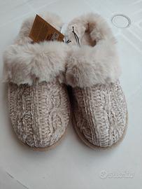 ciabatte pantofole invernali n. 40 morbidissime