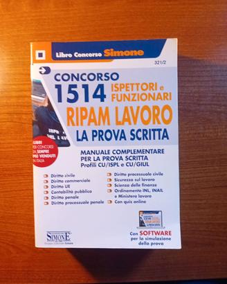 Manuale Concorso Ripam Ispettori e Funzionari Ammi