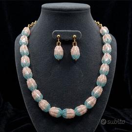 Collana Artigianale Orecchini Vintage anni 50