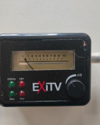 EXiTV Sat Finder Misuratore Campo Parabola TVSAT