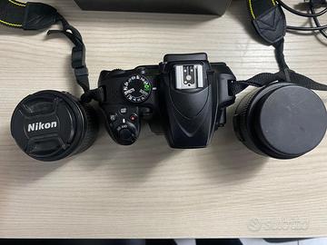 Nikon d3400 kit + nikkor 35 mm 1.8