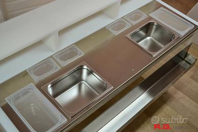 Bancone bar attrezzato usato