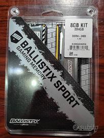 RAM DDR4 8GB Ballistix