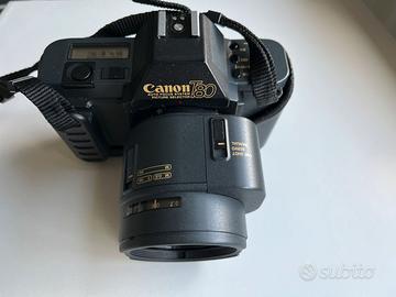 Canon T80 con due zoom Canon AC35-70 e AC 75-200