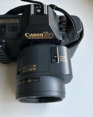 Canon T80 con due zoom Canon AC35-70 e AC 75-200
