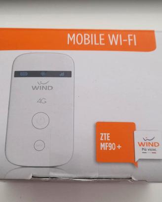 Router Wi-Fi portatile ZTE MF90+ 4G LTE brand WIND