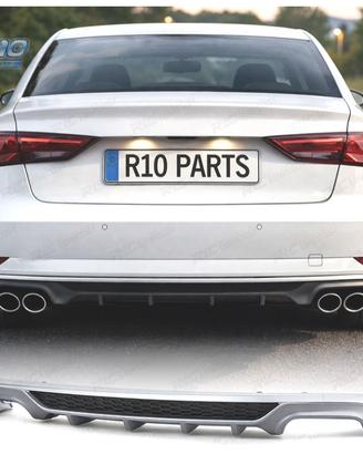 DIFFUSORE PER AUDI A3 8V 16-20 LOOK S3