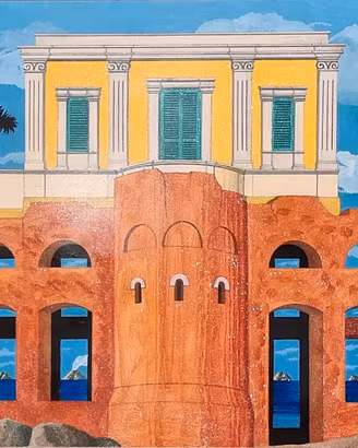 APHEL FABIO olio su tavola 70x50