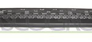 SPOILER PARAURTI POSTERIORE INFERIORE NERO SMART 2