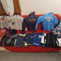 11 felpe 8-12 anni