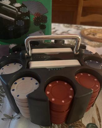 Set da  poker casino stile