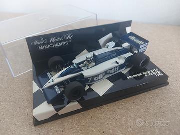 Modellino F1 Brabham BT55 R.Patrese - Minichamps 