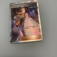 Carta pokemon scenario del professor torum