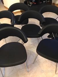 Sedie nere Calligaris