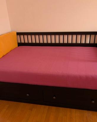 Struttura letto divano con 2 cassetti