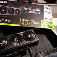 Scheda video rtx 4070 super Asus Tuf