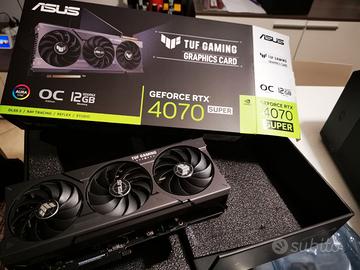 Scheda video rtx 4070 super Asus Tuf