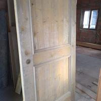 porta scorrevole massiccia vintage