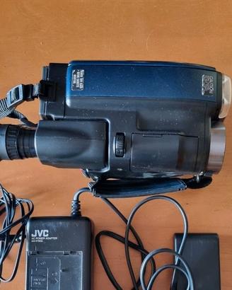 Videocamera JVC GR-AX400EG VHS-C Vintage con Borsa