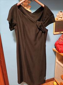 Tubino nero elegante Fiorella Rubino 