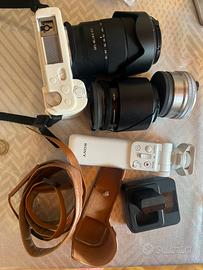 sony zev-10+ 3 obiettivi +accessori