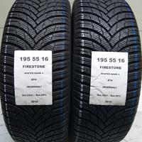 2 GOMME 195 55 16 FIRESTONE A2015