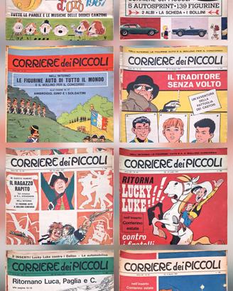 Corriere dei Piccoli raccolta incompleta 1967