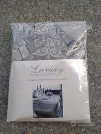 Tovaglia 150x320 cm con 12 tovaglioli Luxury