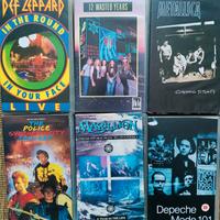 Videocassette musicali da collezione 