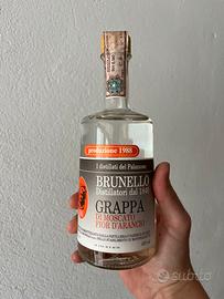 grappa brunello di moscato fior d’arancio