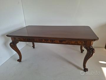Tavolo fisso/Scrivania in legno massello