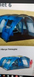 Tenda da campeggio 6 posti