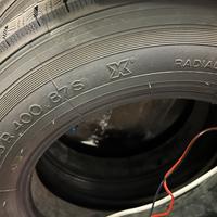 Treno di gomme Michelin X 165 R 400 nuove con came