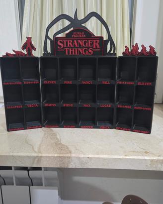 espositore stranger things funko pop kinder joy