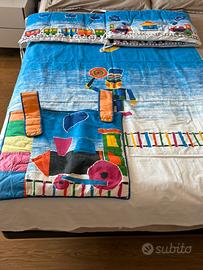 Set per lettino con cancello bambino