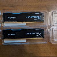 RAM 4GB x2 DDR4 Hyperx Fury