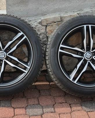 cerchi 18 com gomme invernali 