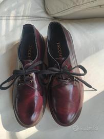 SCARPE STRINGATE BORDEAUX N. 40