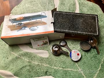 Pietra Ollare Brandani base in legno