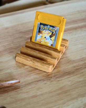 Stand Rack porta giochi cartucce Game Boy