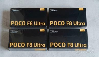 4 Poco F8 Ultra 16/512GB 5G Nuovo 1800€!