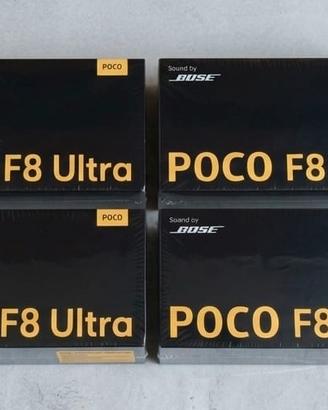 4 Poco F8 Ultra 16/512GB 5G Nuovo 1800€!