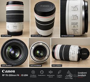 Canon RF 70-200mm F4 L IS USM + Paraluce