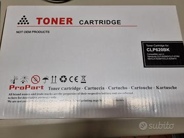Toner Nero CLP620BK NUOVO per stampante Samsung